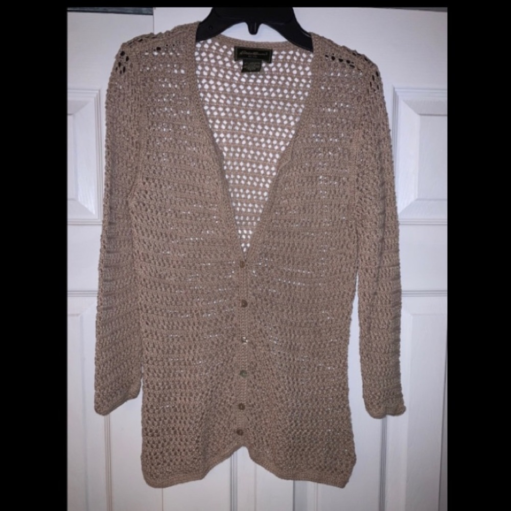 Eddie Bauer Cardigan, Size Small Petite - Picture 1 of 3